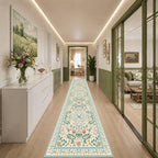 Rugxara 2x10 Floral Runner Rug, Washable Runners - Image 3