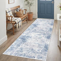 IOHOUZE Abstract Runner Rug 3x7 Ft Washable Runners by iOhouze