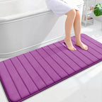 OLANLY Memory Foam Long Bathroom Rugs Runner 59x24, Super Soft Absorbent Bath by OLANLY