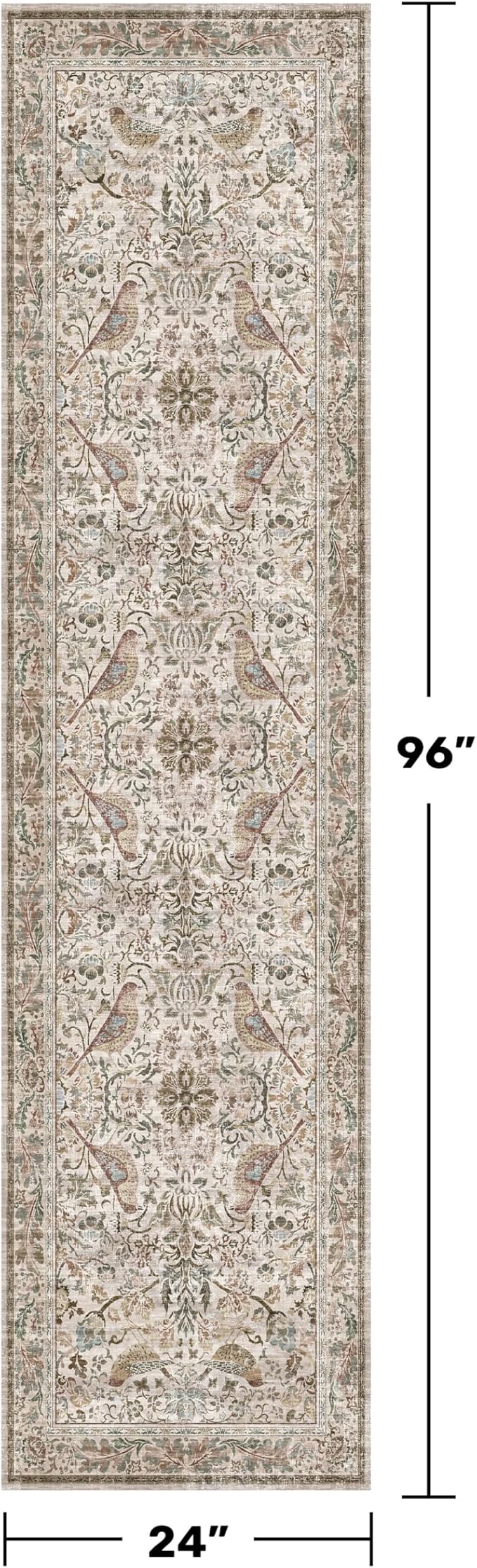 Vintage 2x8 Entryway Indoor Runner - Image 2
