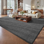 Pettop 6x9 Black Grey Area Rugs - Image 2