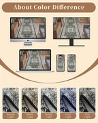 Madane Washable Kitchen Runner Rug 2x6, Ultra-Thin Non-Slip Hallway Runner - Image 9