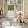 Arenarug 2x3 Washable Small Rug Tropical Botanical Modern Floral Indoor by ArenaRug