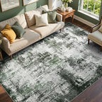4x6 Ft Area Rugs for Living Room, Soft Non-Slip Washable Rugs Modern Abstract - Image 2