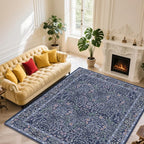 9x12 Washable Area Rugs for Living Room, Stain Resistant Vintage Rugs for by Unknown