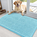 OLANLY Dog Door Mat for Muddy Paws 35x24, Absorbs Moisture and Dirt, Absorbent by OLANLY