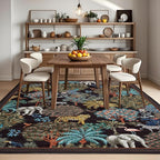 GarveeHome Jungle Animal Print Rug 6x9 Washable Area Rugs - Image 8