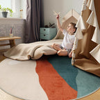 Mountain Round Rugs 6ft, Large Non Slip Circle Rug - Image 6