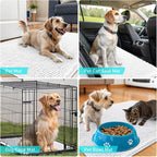 OLANLY Dog Door Mat for Muddy Paws 32x20, Absorbs Moisture and Dirt, Absorbent - Image 7