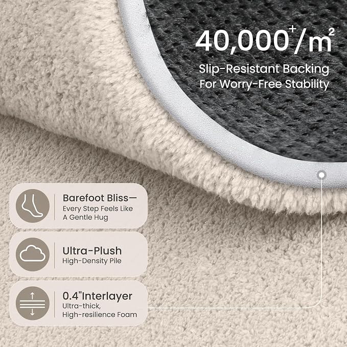Sour Lemon 8x10 Area Rugs for Living Room, Soft Large Area Rug Fluffy Rugs for - Image 4
