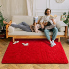Chicrug Soft Area Rug for Bedroom Living Room Plush Fluffy Rug 8x10 Feet - Image 2