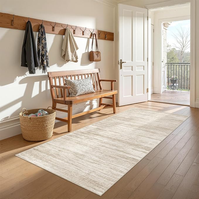 3x6 Runner Rug Non Slip, Thin Entryway Washable Rug - Image 4