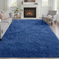 6x9 Area Rugs for Living Room Bedroom: Ultra Soft Fluffy Shag Rug Upgrade by Luxturiy