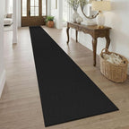 KOZYFLY Black 2.5'x20' Runners Rugs by KOZYFLY