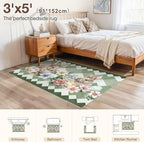 cotiled Area Rug for Living Room, Washable Non-Slip Large Area Rug, Indoor - Image 7