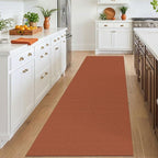 IOHOUZE Washable Runner Rug 3x10 Non Slip Rubber Backed Long Hallway Runner - Image 2
