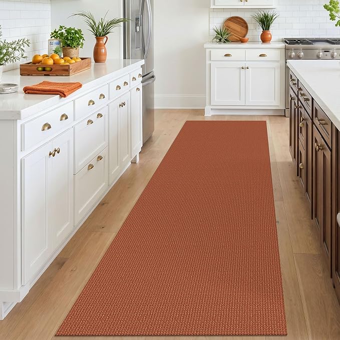 IOHOUZE Washable Runner Rug 3x10 Non Slip Rubber Backed Long Hallway Runner - Image 2