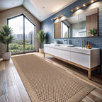 CAMILSON Indoor and Outdoor Runner Rug Natural Sisal Boho Woven Design - Image 5