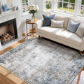 5x7 Area Rugs for Living Room Rug Washable: Abstract Rug for Dining Room by Aelenmu