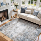 5x7 Area Rugs for Living Room Rug Washable: Abstract Rug for Dining Room by Aelenmu