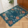 Lahome Floral Washable Entryway Rug, 2X3 Soft Kitchen Rugs Non-Slip, Ultra-Thin by Lahome