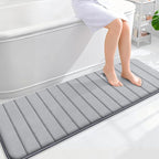 OLANLY Memory Foam Long Bathroom Rugs Runner 59x20, Super Soft Absorbent Bath by OLANLY