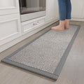 YDKGL Kitchen Runner Rugs Non Slip Washable Anti Fatigue, Super Absorbent 0.4" by YDKGL