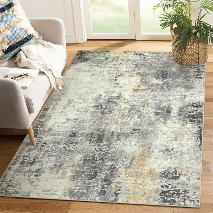 Lahome Modern Abstract Area Rug by Lahome