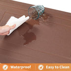 UKISS 9/10"" Extra Thick Cushioned Anti Fatigue Kitchen Mat, Waterproof High - Image 5