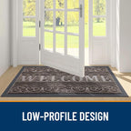 OLANLY Welcome Door Mat Indoor Outdoor Entrance, Heavy Duty Sturdy Front Door - Image 5