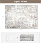 Srugn Washable Rugs 10x14 Area Rugs - Image 2