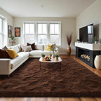 LOCHAS Ultra Soft Indoor Modern Area Rugs 9x12 Fluffy Living Room Carpets - Image 4