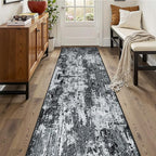 RELEANY Washable Area Rugs 2'x10' Non-Slip Modern Abstract Soft - Image 3