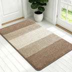 Kitinjoy Indoor Outdoor Door Mat, 54x32 Non-Slip Absorbent Dirt Trapper by Kitinjoy
