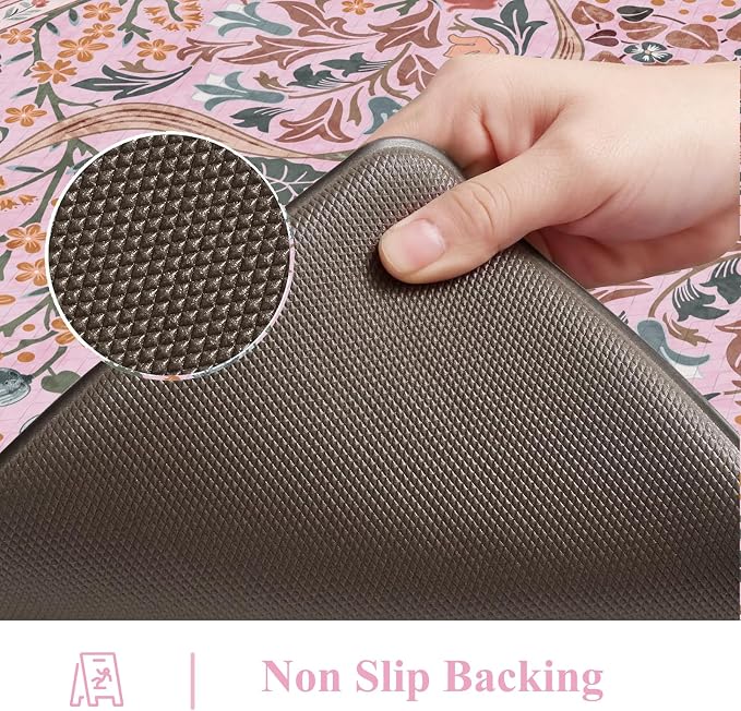 Collive Kitchen Mats Cushioned Anti Fatigue, Waterproof Kitchen Floor Mat Non - Image 4