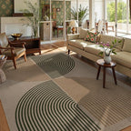 Lahome Modern Rainbow Easy Jute Rug, 6x9 Rug - Image 2