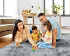 Mugorn 5x7 Rugs for Living Room, Large Fluffy Area Rugs for Bedroom, Soft - Image 3