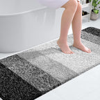 OLANLY Bathroom Runner Rugs Mat 70x20, Extra Soft Absorbent Microfiber Bath Rugs by OLANLY