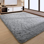 YJ.GWL Area Rugs for Bedroom, 2x3 Door Mat Washable Small Grey Bedside Rug - Image 7