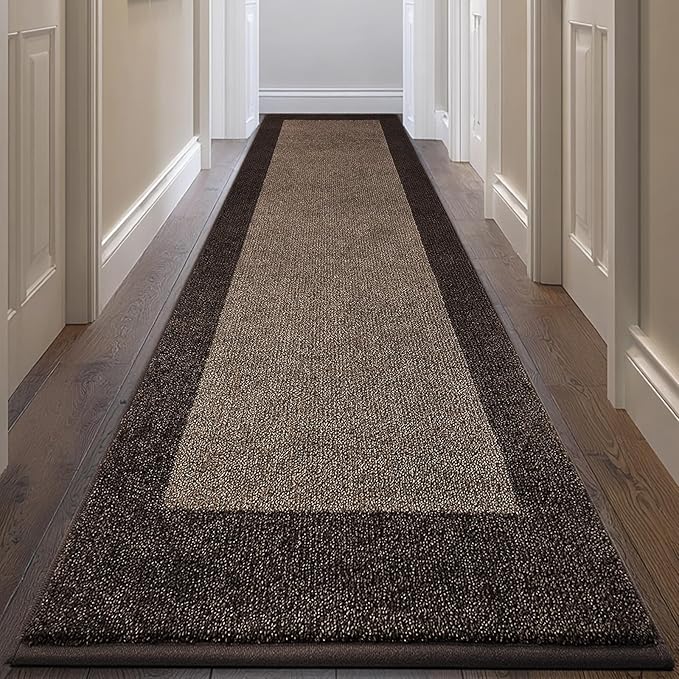 Machine Washable Runner Rug 32" x 120", Non Slip Kitchen Mat by Unknown