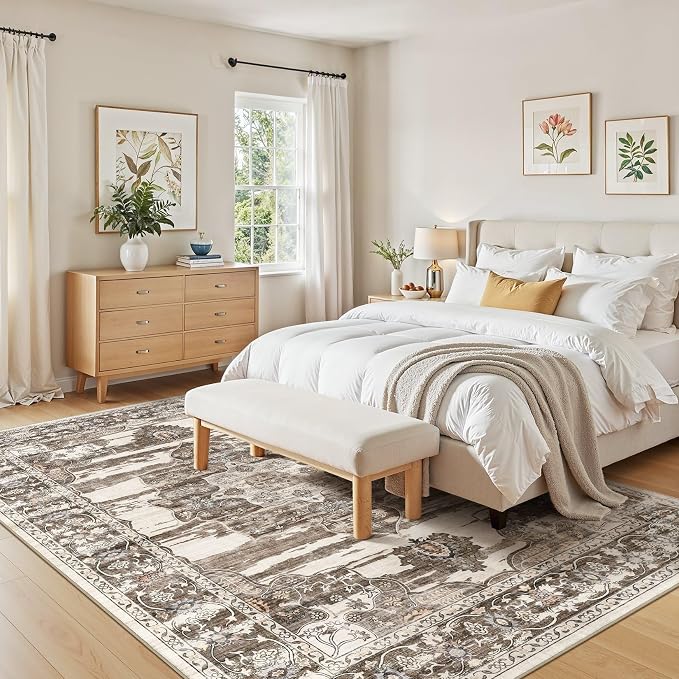 Washable 6x9 Area Rug for Living Room - Image 6