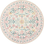 Wonnitar Washable Round Rugs 6ft, Boho Soft Ultra-Thin Circular Carpets - Image 9