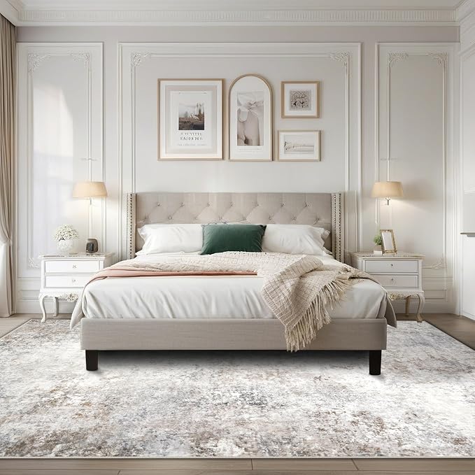 Srugn Washable Rugs 5x7 Area Rugs - Image 8