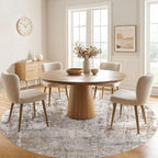 UERMEI 8ft Round Area Rug Living Room Rugs - Image 5