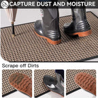 Door Mat 24x72 Dirt Resistant and Absorbent, Non-Slip Rubber Backing Floor Mats - Image 3