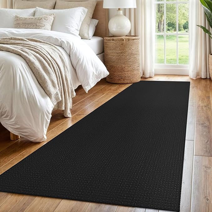 IOHOUZE Washable Runner Rug 2.6x8 Non Slip Rubber Backed Wide Hallway Runner - Image 8