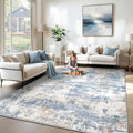 XLUEZ 6x9 Area Rugs for Living Room, Washable Modern Abstract Large Area Rug by XLUEZ