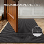 YIHOUSE Indoor Door Mat 20" x 32", Non-Slip Washable Entryway Mat, Dirt Trapper - Image 6