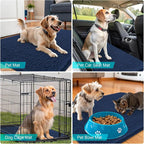 OLANLY Dog Door Mat for Muddy Paws 35x24, Absorbs Moisture and Dirt, Absorbent - Image 7