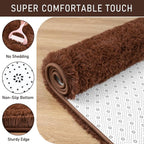 LOCHAS Ultra Soft Indoor Modern Area Rugs 9x12 Fluffy Living Room Carpets - Image 5
